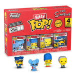 Les Simpson pack 4 figurines Bitty POP! Vinyl Series 2 2 cm