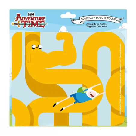 ADVENTURE TIME - Tapis de souris souple - Finn et Jake