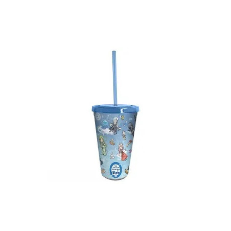 SLIME - Gobelet avec paille - 470 ml - Graff Art