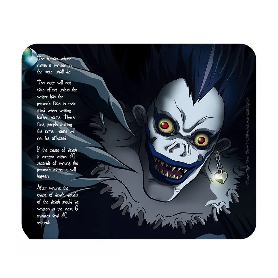 DEATH NOTE - Tapis de souris souple - "Ryuk"