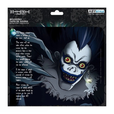 DEATH NOTE - Tapis de souris souple - "Ryuk"