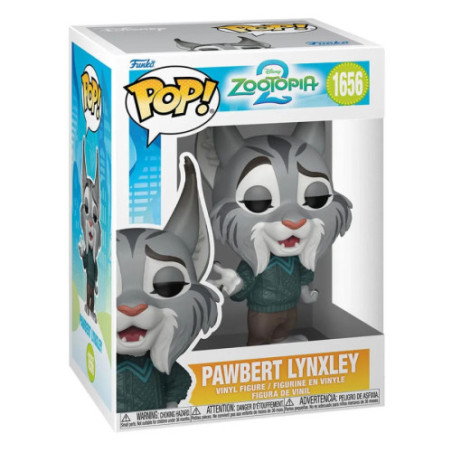 Disney Pop Zootopia 2 Pawbert Lynxley