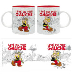 ASTERIX - Mug - 320 ml - "LEVÉ DU PIED GAUCHE"