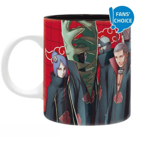 NARUTO SHIPPUDEN - Mug - 320 ml - Artwork Akatsuki - subli