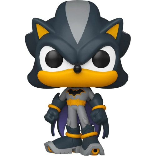 DC's Justice League and Sonic the Hedgehog POP! Movies Vinyl figurines Shadow/Batman 9 cm