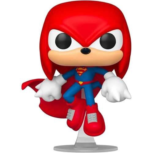 DC x Sonic the Hedgehog POP! Heroes Vinyl figurine Knuckles as Superman 9 cm