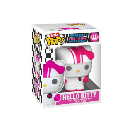 Hello Kitty Bitty Pop Ride Sanrio Racecar Hello Kitty