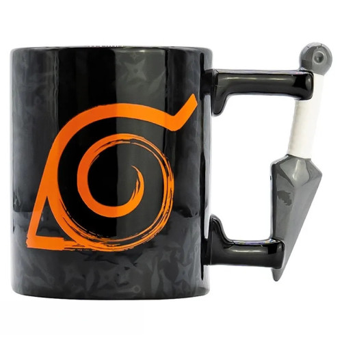 NARUTO SHIPPUDEN - Mug 3D anse - Kunaï Konoha