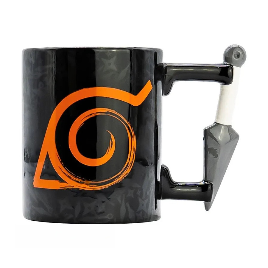 NARUTO SHIPPUDEN - Mug 3D anse - Kunaï Konoha