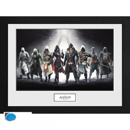 ASSASSIN'S CREED - Tirage encadré "Personnages" (30x40)