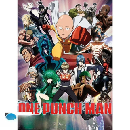 ONE PUNCH MAN - Set 2 Posters Chibi 52x38 - Saitama & Genos