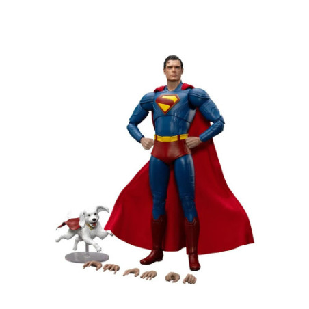 Superman (2025) figurine Superman & Krypto 21 cm