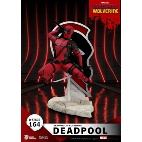Deadpool 3 diorama PVC D-Stage Deadpool 16 cm