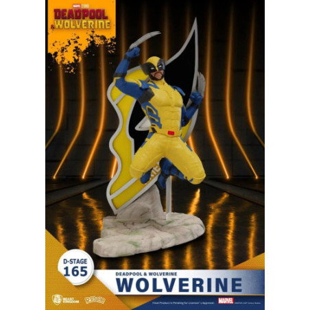 Deadpool 3 diorama PVC D-Stage Wolverine 16 cm