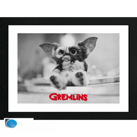 GREMLINS - Tirage encadré "Gizmo" (30x40)