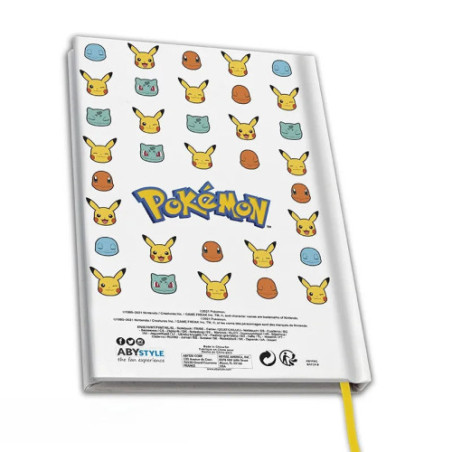 POKEMON - Cahier A5 "Starters"