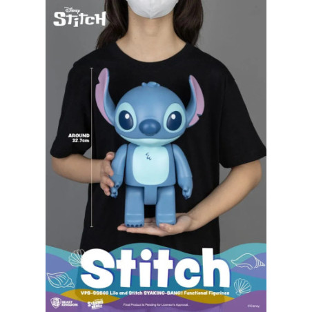 Lilo et Stitch Syaking Bang tirelire vinyle Stitch 30 cm