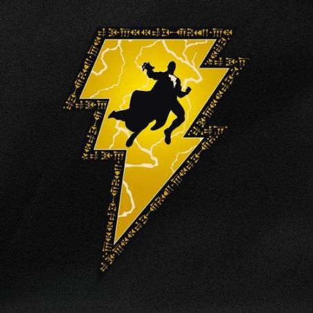 DC COMICS - Sac à dos noir - " Logo Black Adam"