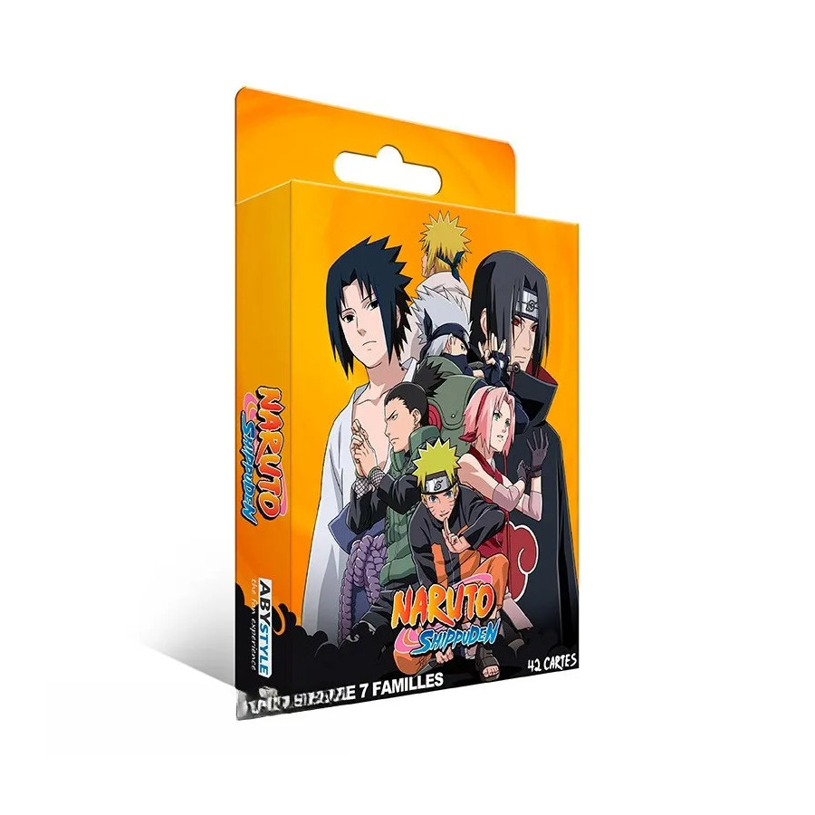 NARUTO SHIPPUDEN - Jeu - 7 familles Naruto Shippuden (FR only)