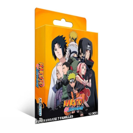 NARUTO SHIPPUDEN - Jeu - 7 familles Naruto Shippuden (FR only)