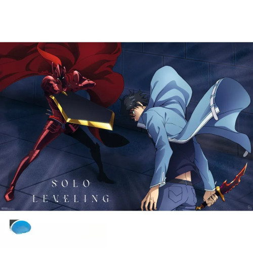 SOLO LEVELING - Poster Maxi 91,5x61 - Jinwoo vs Igris