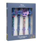 Loli & Stitch pack 4 stylos à bille