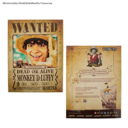 One Piece calendrier de l'avent 2025
