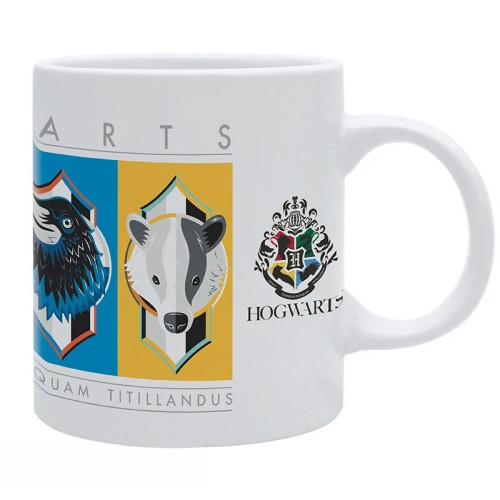 HARRY POTTER - Mug - 320 ml - Crests Simples Maisons - subli boîte