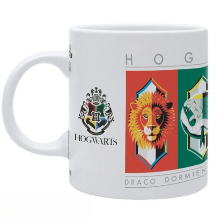 HARRY POTTER - Mug - 320 ml - Crests Simples Maisons - subli boîte