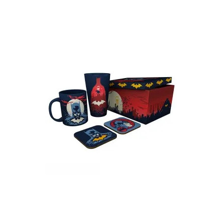 DC COMICS - Pck Verre XXL + Mug + 2 Coasters "Glow"