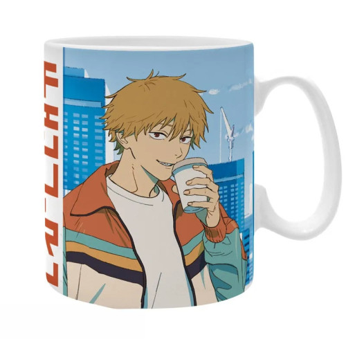CHAINSAW MAN - Mug - 460 ml - Denji & Pochita - subli - boîte