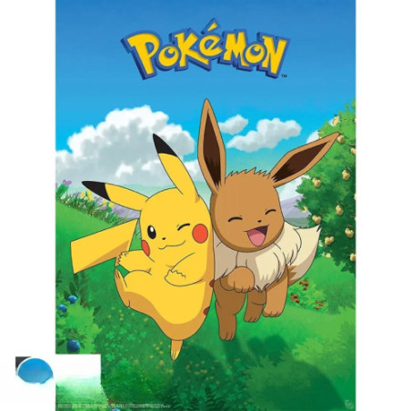 POKEMON - Set 2 Posters Chibi 52x38 - Décorations