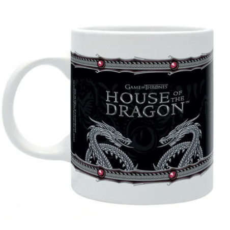 HOUSE OF THE DRAGON - Mug - 320 ml - Dragon d'argent - subli
