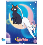 SAILOR MOON - Poster Chibi 52x38 - Luna & Artemis