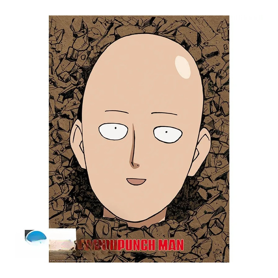 ONE PUNCH MAN - Poster Chibi 52x38 - Sourire