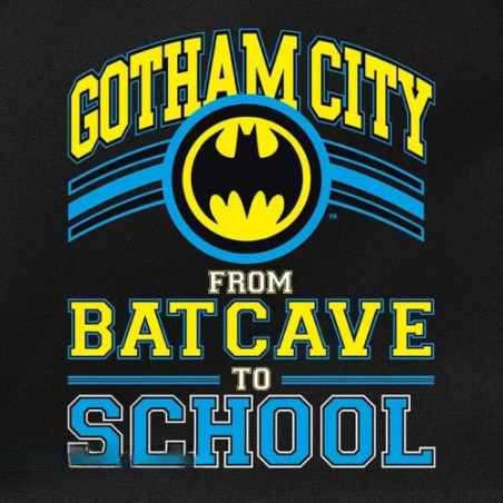Batman - Sac à dos "BATCAVE TO SCHOOL"