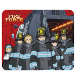 FIRE FORCE - Tapis de souris souple - 8ème brigade