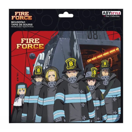 FIRE FORCE - Tapis de souris souple - 8ème brigade