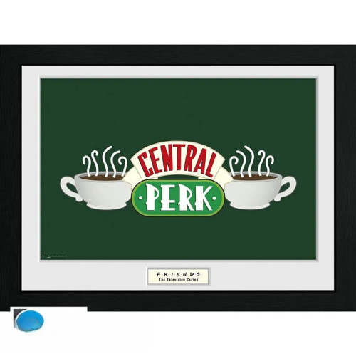 FRIENDS - Tirage encadré FSC MIX "Central Perk" (30x40)