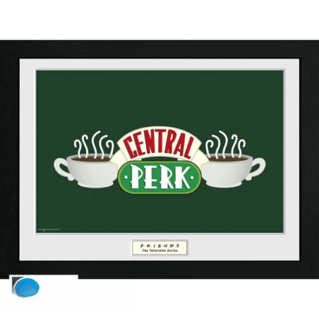 FRIENDS - Tirage encadré FSC MIX "Central Perk" (30x40)