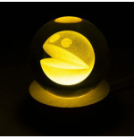 Pac-Man lampe Crystal Ball 8 cm