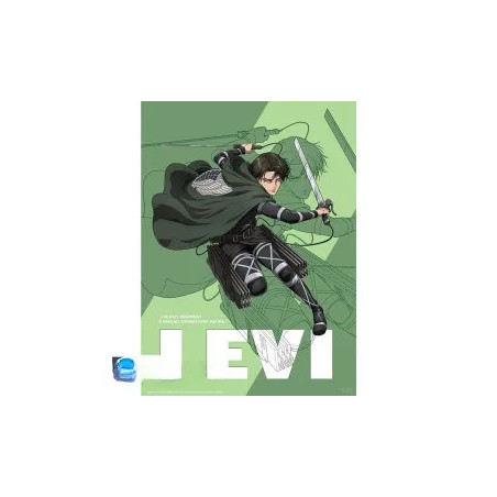 ATTACK ON TITAN - Set 2 Posters Chibi 52x38 - Chibi set 1