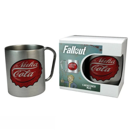 FALLOUT - Mug carabiner - Nuka Cola- avec boîte