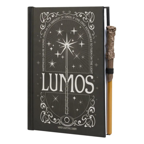 Harry Potter carnet de notes A5 Premium avec la lumière Lumos Maxima