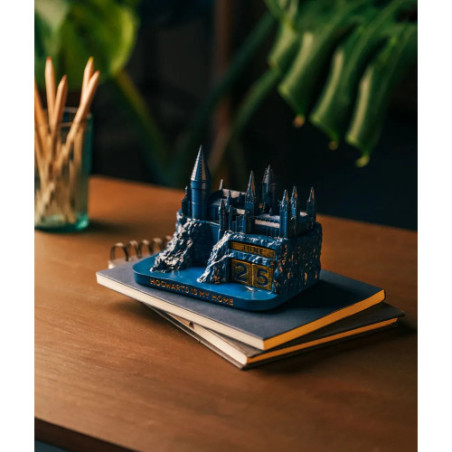 Harry Potter Calendrier perpétuel 3D Hogwarts