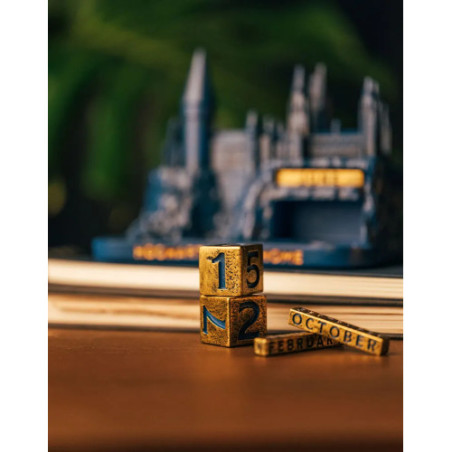 Harry Potter Calendrier perpétuel 3D Hogwarts