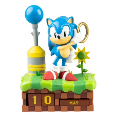 Sonic the Hedgehog Calendrier perpétuel 3D Sonic