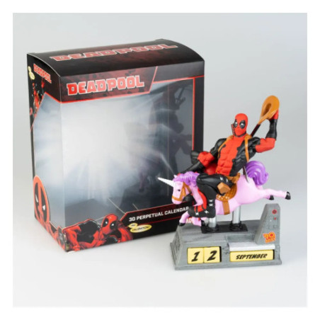 Deadpool Calendrier perpétuel 3D
