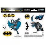 DC COMICS - Stickers - 16x11cm/ 2 planches - Batman et Logo