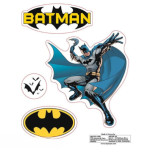 DC COMICS - Stickers - 16x11cm/ 2 planches - Batman et Logo
